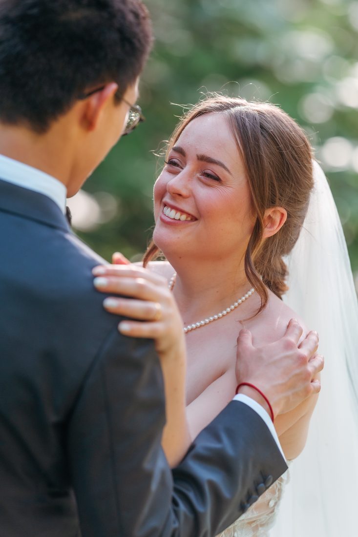 Le rire de la mariée